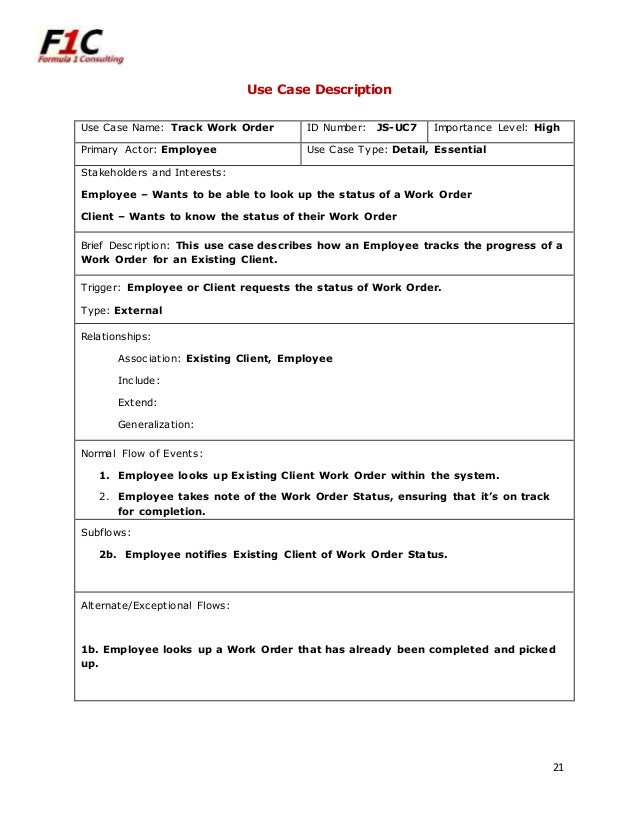 track work order