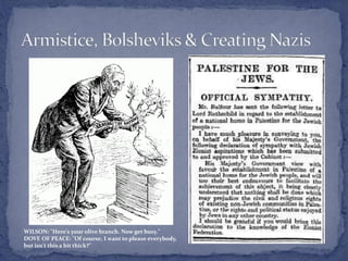 WILSON: "Here's your olive branch. Now get busy."
DOVE OF PEACE: "Of course, I want to please everybody,
but isn't this a bit thick?"
 