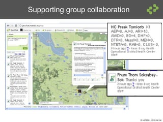 © InSTEDD , CC BY-NC-SA
Supporting group collaboration
 