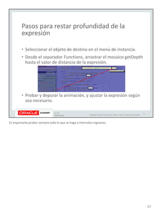 Es importante probar siempre todo lo que se haga a intervalos regulares.
17
 