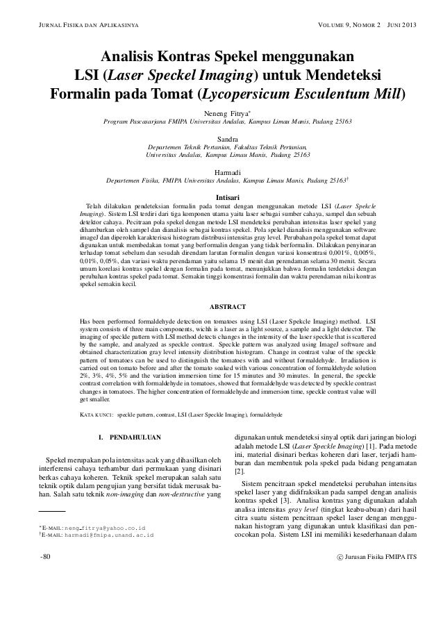 Contoh Jurnal Pengolahan Citra - Contoh M