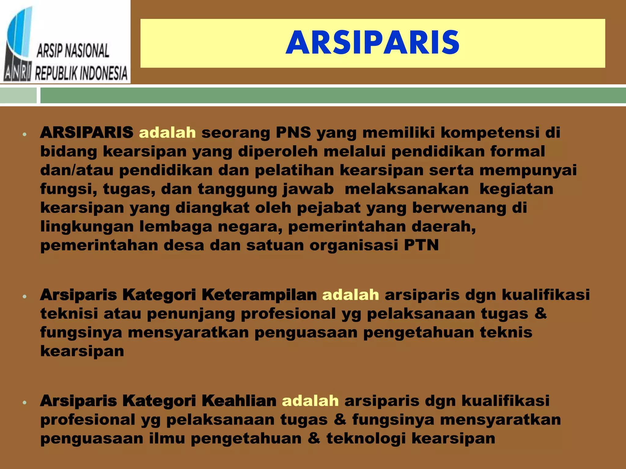 JF ARSIPARIS