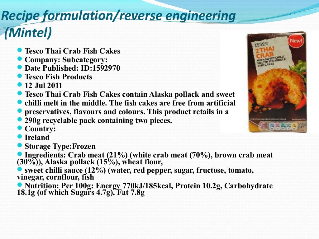 BIM Presentation J Fagan Food Product Development