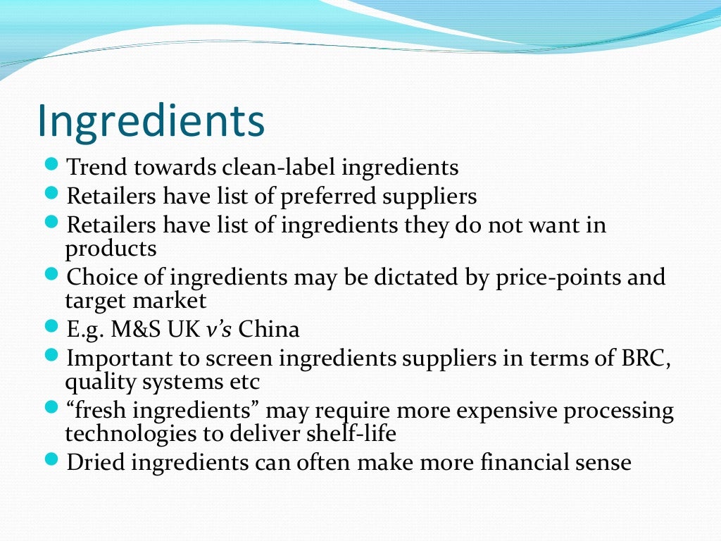 BIM Presentation J Fagan Food Product Development
