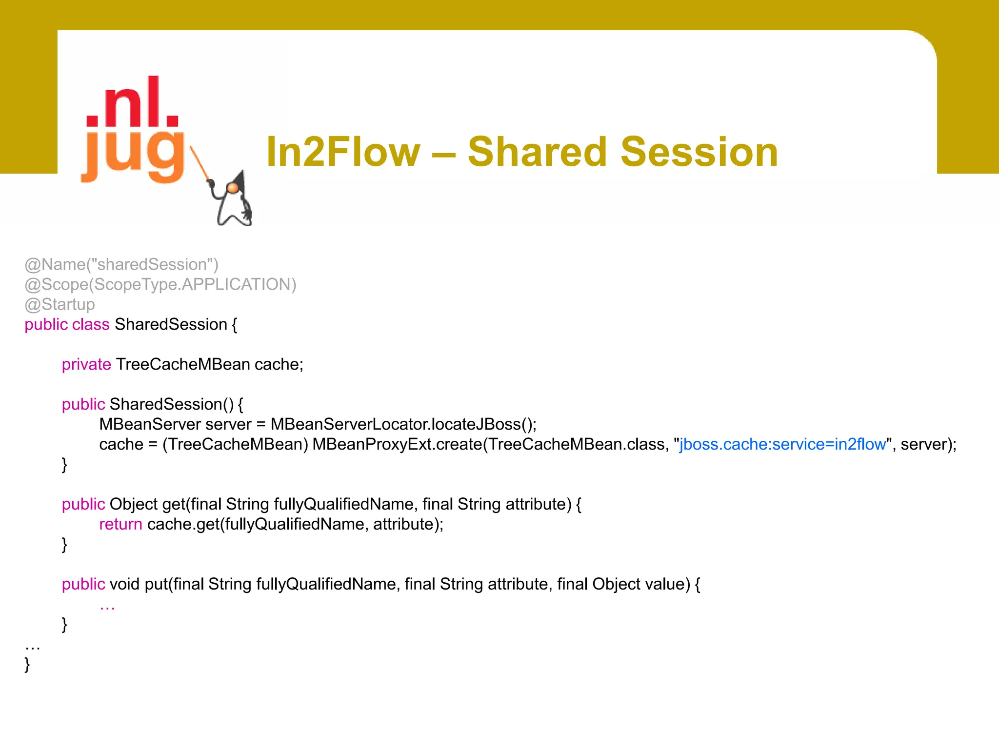 JBossCache 1.4.1In2Flow – Screen shots