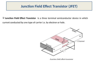 Junction Field Effect Transistor JFET Presentation.pptx