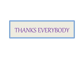 THANKS EVERYBODY
 