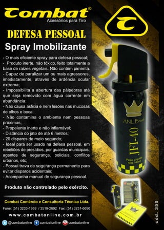 Jfi 40 -  Spray Imobilizante