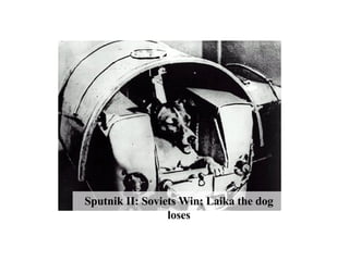 Sputnik II: Soviets Win; Laika the dog loses 