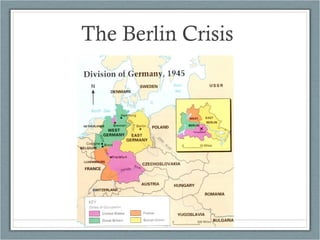 The Berlin Crisis
 