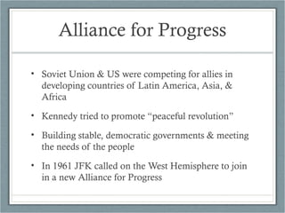 alliance for progress 1961