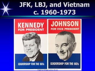 JFK, LBJ, and Vietnam
c. 1960-1973
 