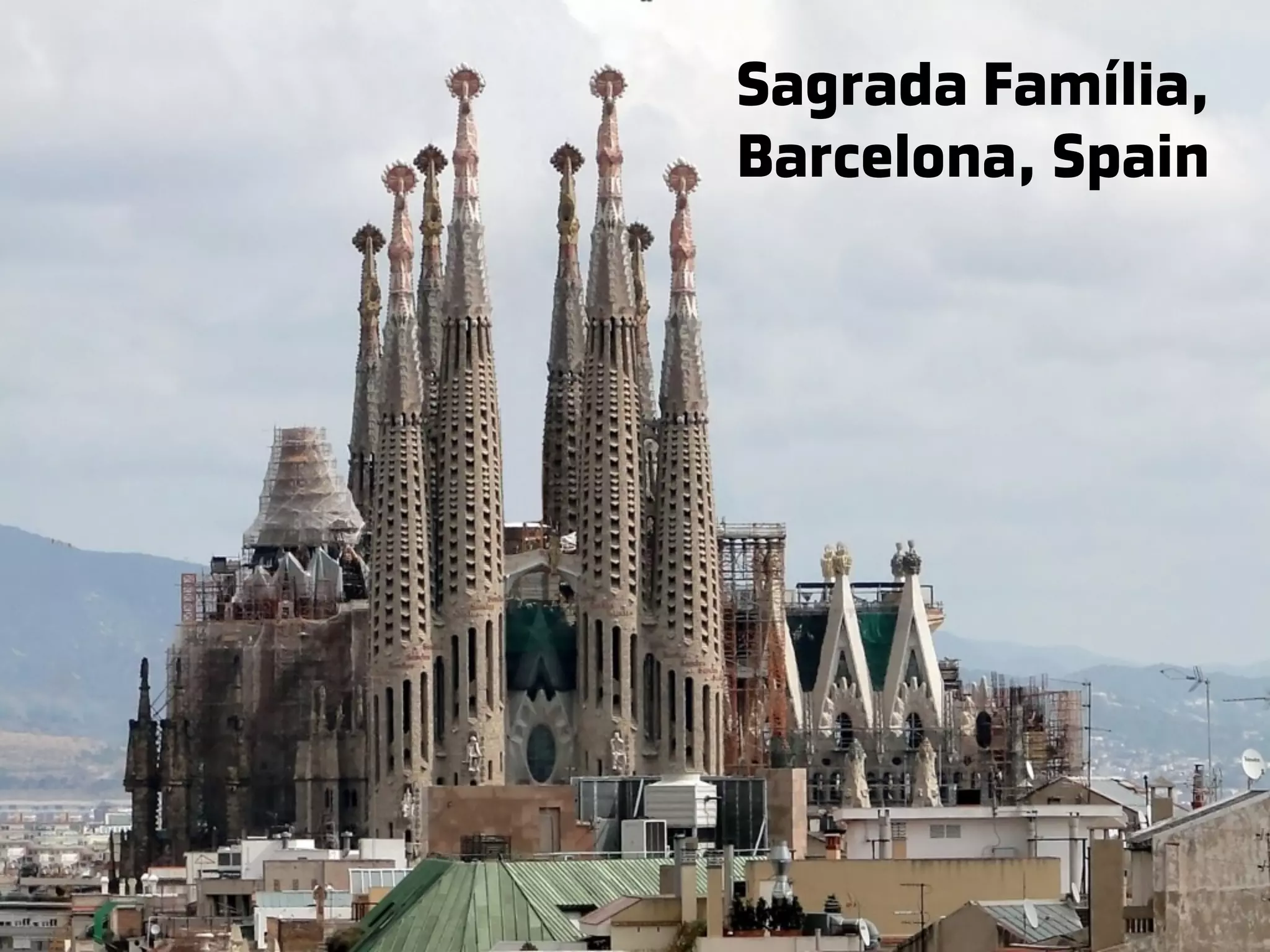 Sagrada Família, Barcelona, Spain 