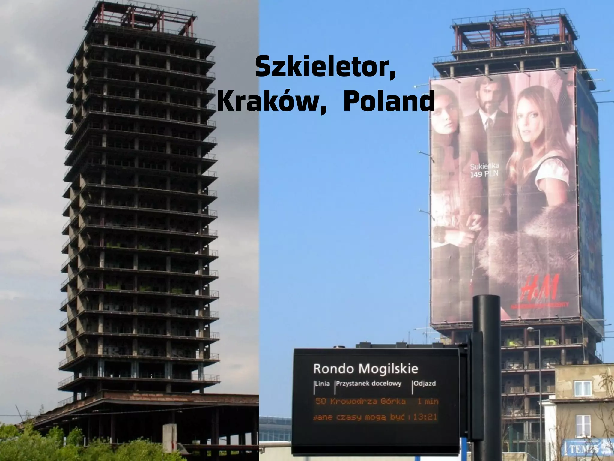 Szkieletor, Kraków, Poland 
