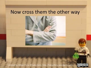 Now cross them the other way




Created by Håkan Forss @hakanforss http://hakanforss.wordpress.com
 