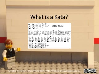 What is a Kata?




Created by Håkan Forss @hakanforss http://hakanforss.wordpress.com
 