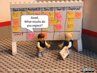 Good.
               What results do
                you expect?




Created by Håkan Forss @hakanforss http://hakanforss.wordpress.com
 