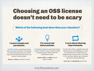 http://choosealicense.com/
 