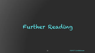 ©2017 CodeKaram54
I’ll leave that as a take-home exercise for you all! J
Notify/ NotifyAll
 