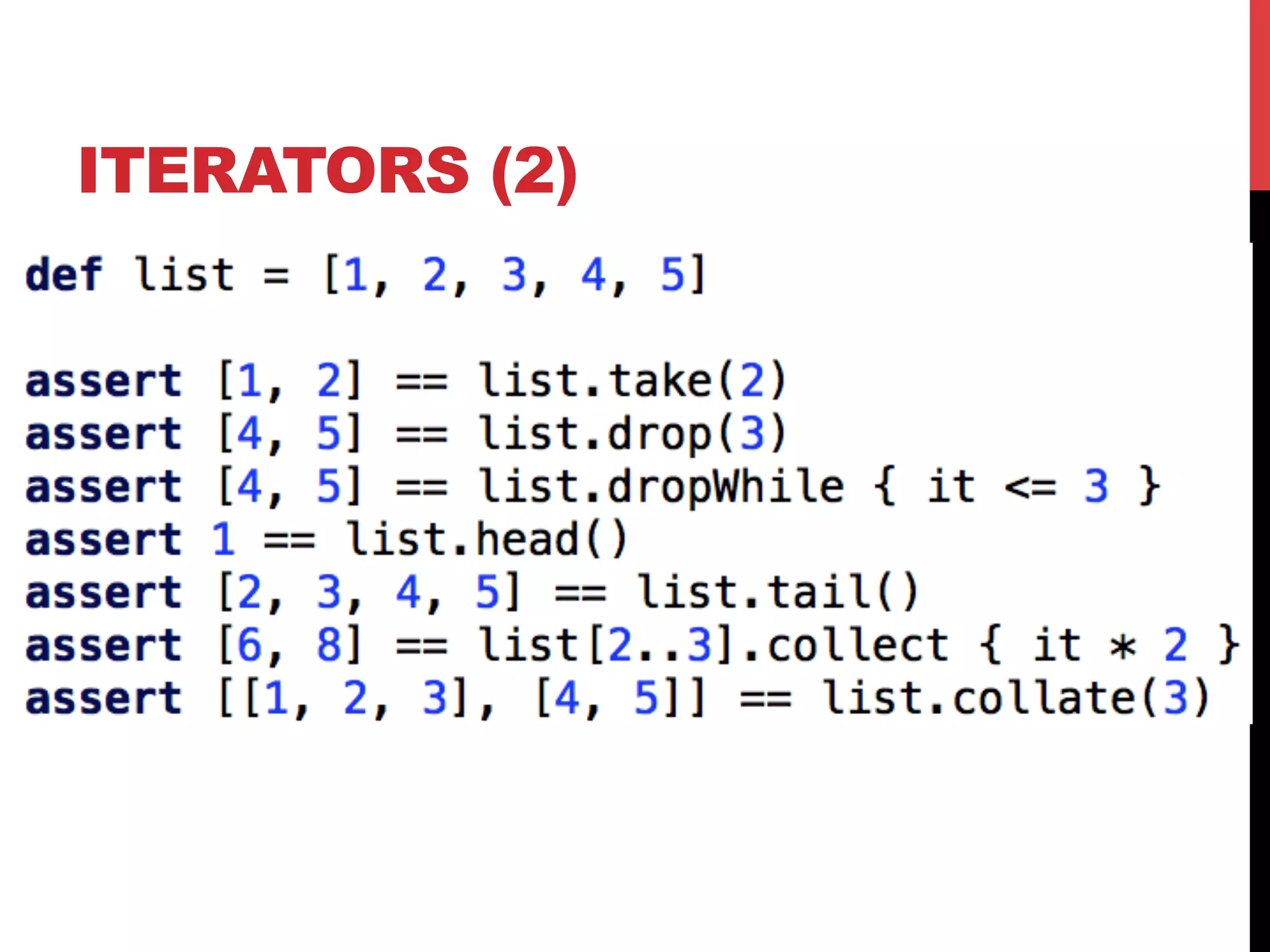 ITERATORS (2)
p
 