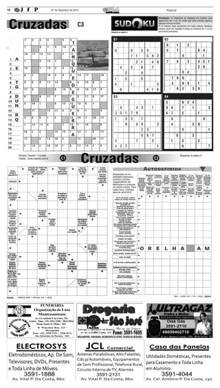 10   07 de Dezembro de 2012          Regional




                          C3

                               S1   S2




                               S3   S4
 