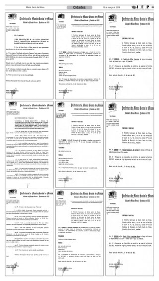Monte Santo de Minas   Cidades   10 de março de 2013   05
 