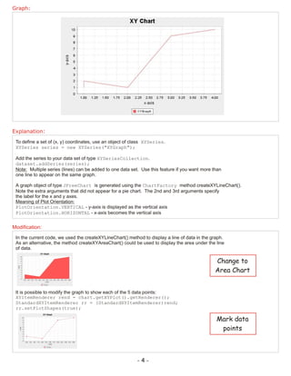 Jfreechart tutorial | PDF