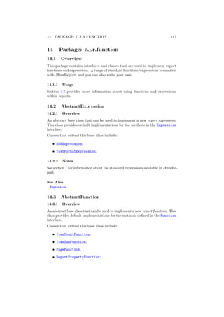 Jfreereport and Charts an essential Report generation tool for Java Developers