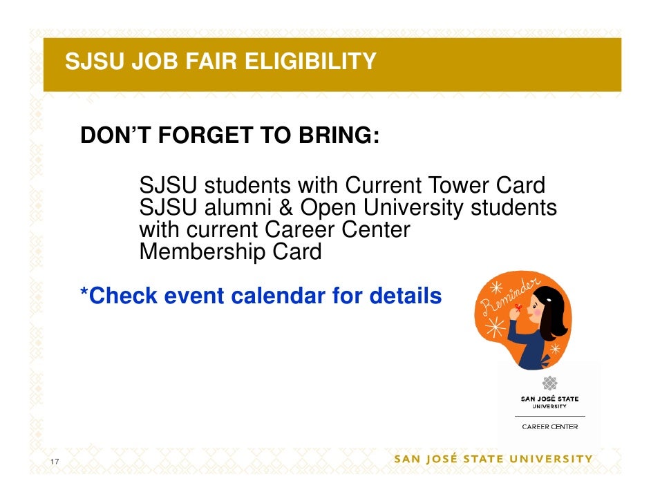 what to bring in job fair