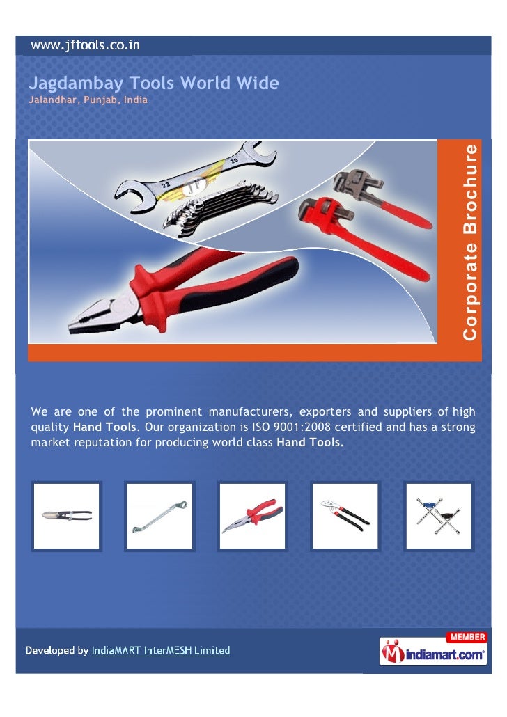 Jagdambay Tools World Wide, Jalandhar, Hand Tools