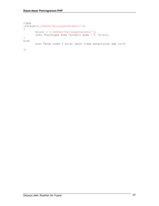 tutorial php | PDF
