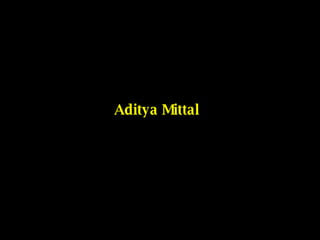 Aditya Mittal 