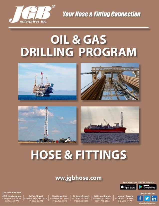 JGB Oil and Gas Drilling Program, Hose and Fittings