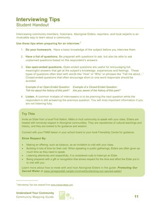 Mapping Of The Field Area In Community Community Mapping Guide