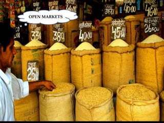 OPEN MARKETS
 