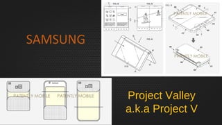 Project Valley
a.k.a Project V
SAMSUNG
 
