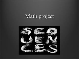 Math project 