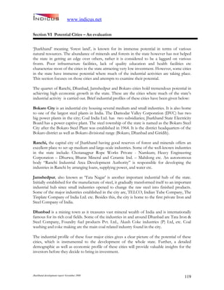 Jharkand Development Report 2009