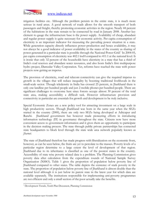 Jharkand Development Report 2009