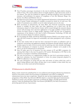 Jharkand Development Report 2009