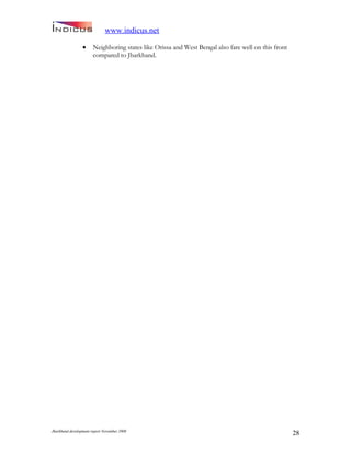 Jharkand Development Report 2009