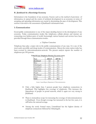 Jharkand Development Report 2009