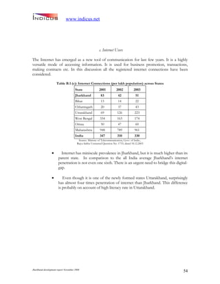 Jharkand Development Report 2009