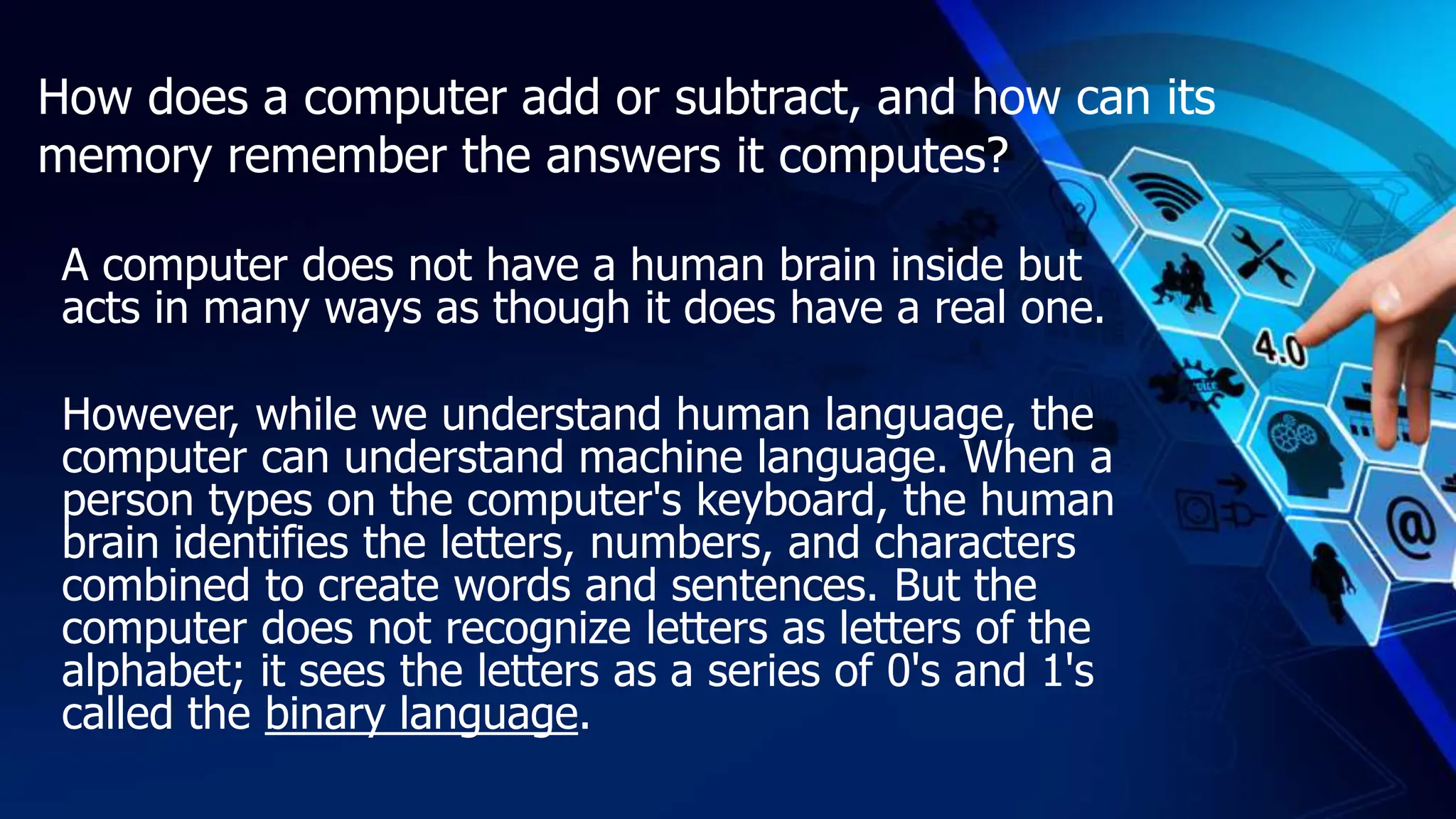 What is Binary Language? Computer Number Systems | PPTX