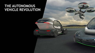 36
THE AUTONOMOUS
VEHICLE REVOLUTION
 