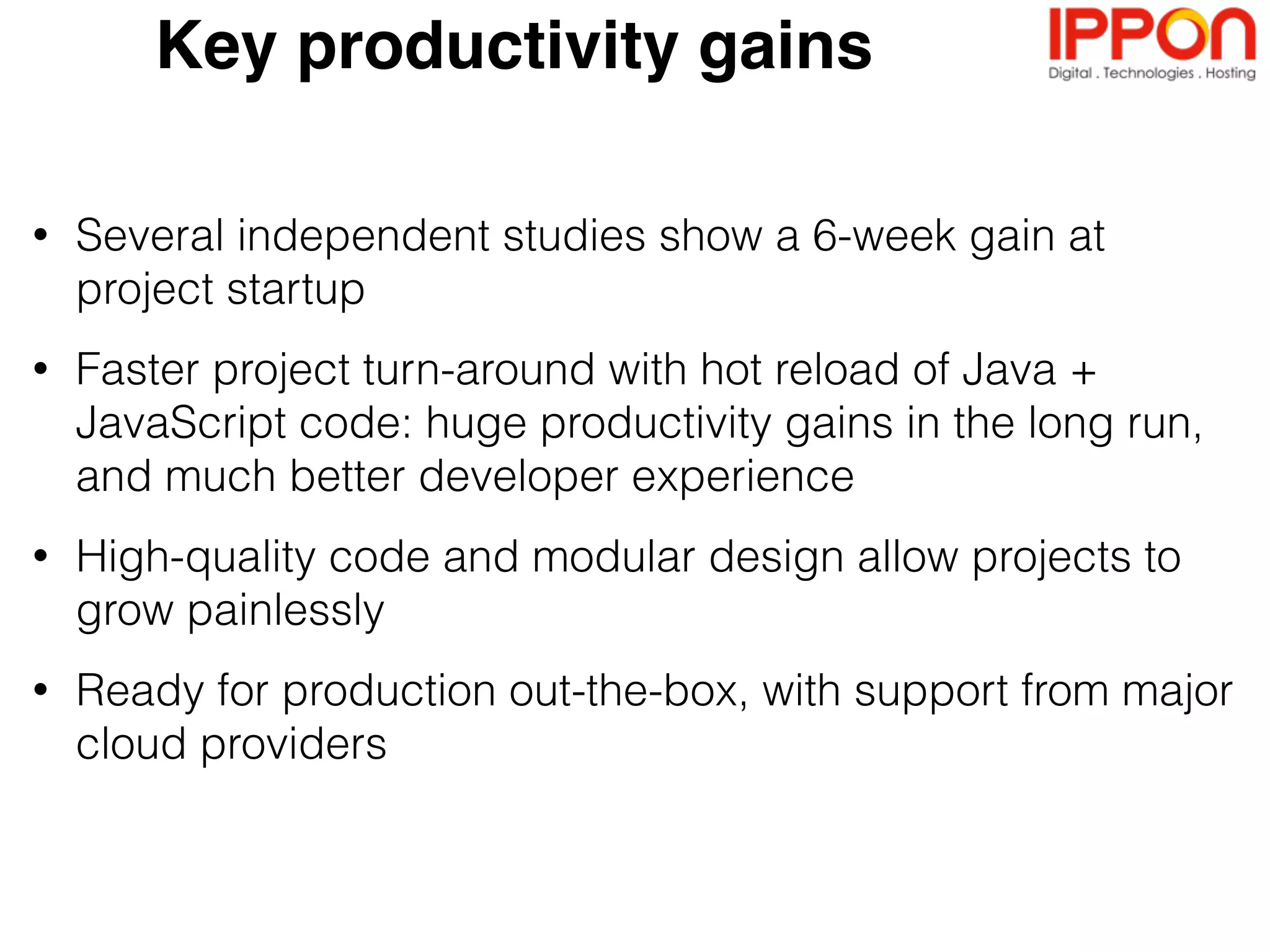 Companies love JHipster