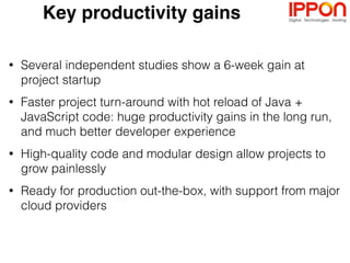 Companies love JHipster
 