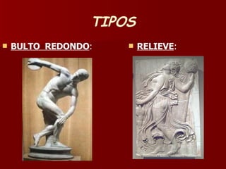 TIPOS BULTO  REDONDO : RELIEVE : 