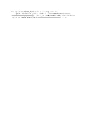 ••X²Óÿ420²ˆ–/'Ţ³“¤‚ŗGPHi‰!ºƒ‚´²Š420ø¶Çþ û<Ùëë¨¾ŕ
¯][+‡ŪËŸW³ŸºHB?‡u™-…¡iũƒlt•"Æ¦MÓ’aK{[;XqCŒ**Ţ420420c~Š420òï
                       ~Í^øsñkÅ_t-.{oø•]u;·»ŔDŗ3«œFÐU~dSÀ+Òh¡€<»†-
ìÕà/•þ)ñ•ˆµ#¥Ïaªø¥‰]ÓËw,Âi                       Ë !]ˆOši
 