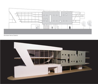 Dorchester Avenue Elevation
 